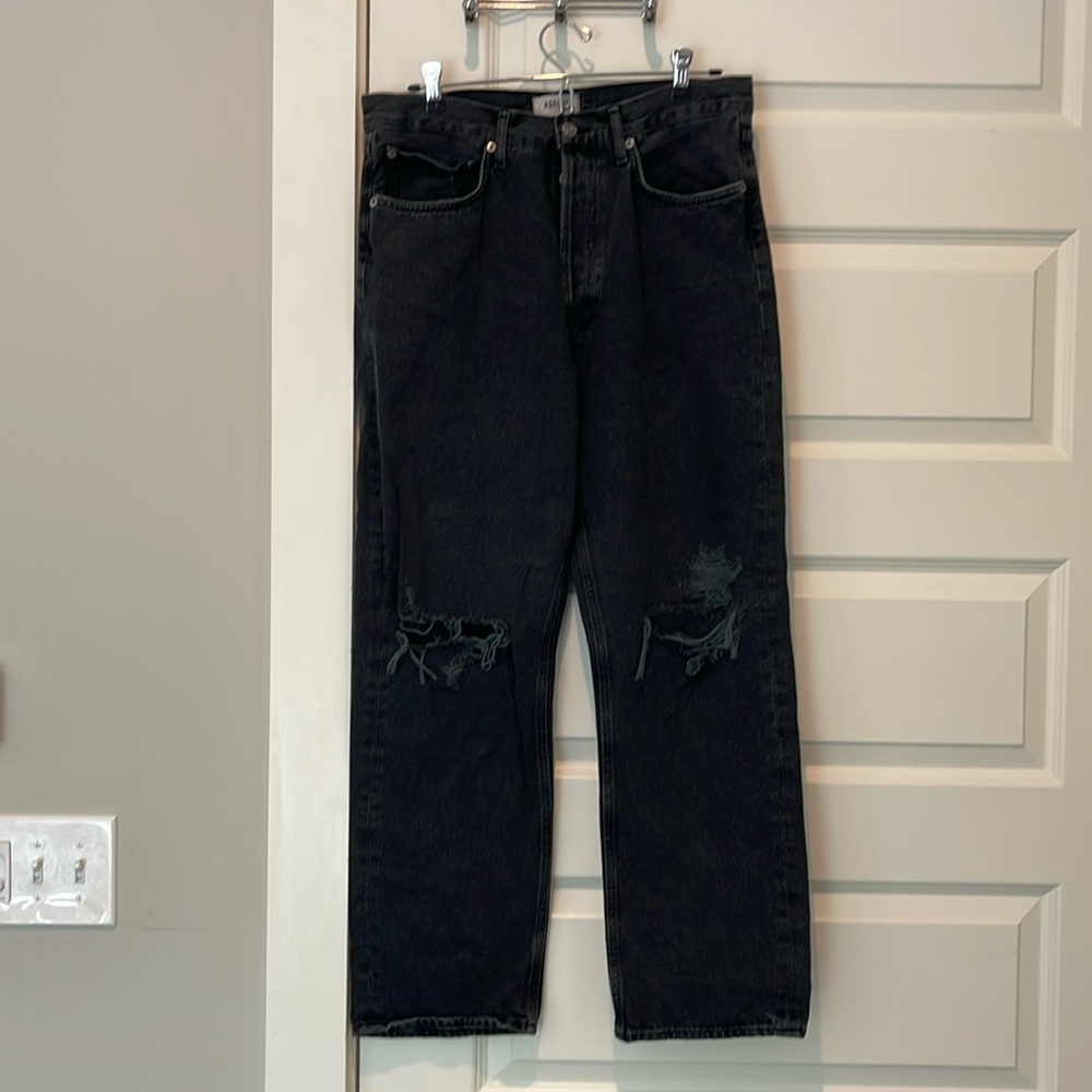 Agolde 90’s black denim